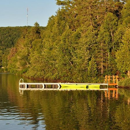 Lac-Saguay Motel Ours Bleu المظهر الخارجي الصورة